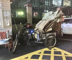 【2020年4月上海】大活躍の人力三輪車の価格等調べてみた
