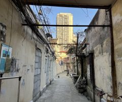 【2021年1月上海】ぶらぶら上海、城壁「中華路」「人民路」を巡る